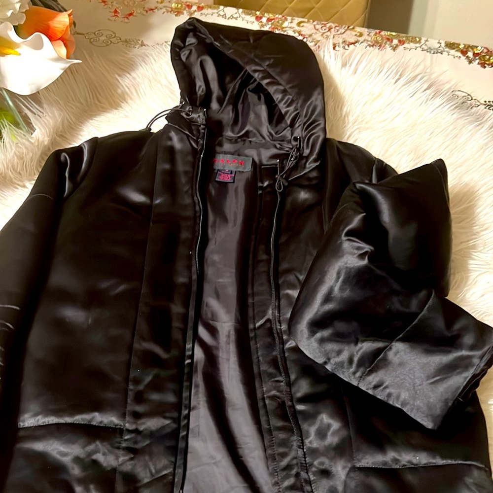 Ralph Lauren black jacket size small semi used